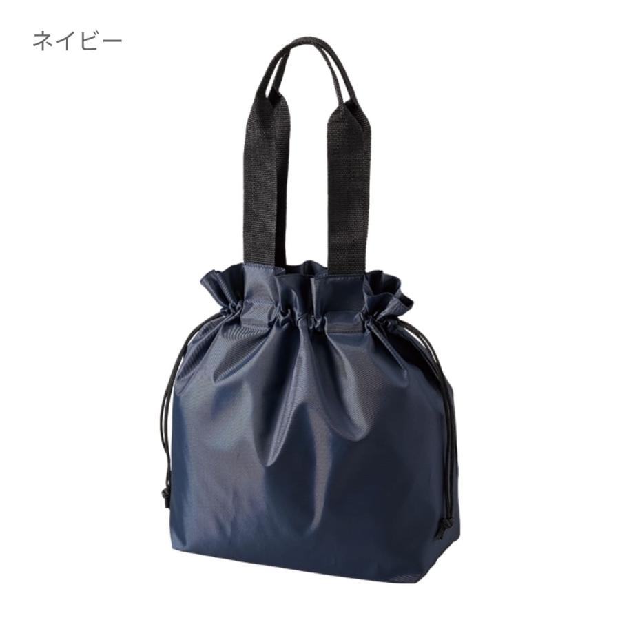 バッグ 無地 MARKLESS STYLE マークレススタイル ポリ巾着トート(M) TR