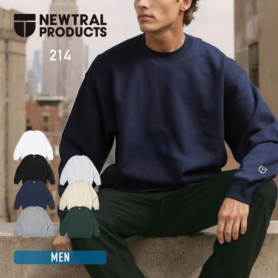 長袖 トレーナー メンズ 無地 NEWTRAL ニュートラル 11.2oz Standard