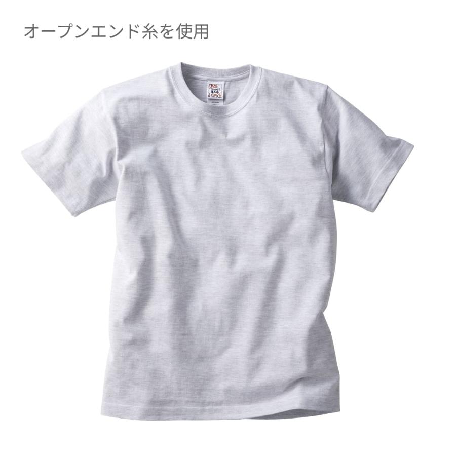 tシャツ メンズ 半袖 CROSS STITCH クロススティッチ オープンエンド マックスウェイト Tシャツ oe1116 運動会 文化祭 イベント チーム お揃い 白 黒 など｜t-shirtst｜17