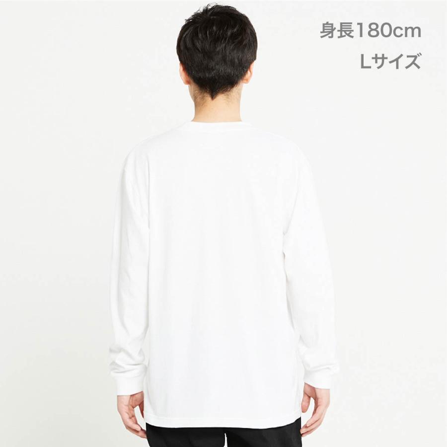 ロンT メンズ 長袖 無地 Printstar プリントスター 5.6オンス ヘビーウェイトLS-Tシャツ(+リブ) 00110-cll ロンティー リブ イベント ユニフォーム 袖リブ XS-XL｜t-shirtst｜20