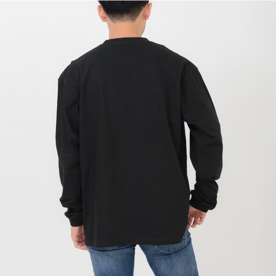 【早い者勝ち❗️】stone 長袖 ロンT ロングTシャツ ブラックL Printstar ロンT 無地 メンズ 長袖 プリントスター 5.6オンス