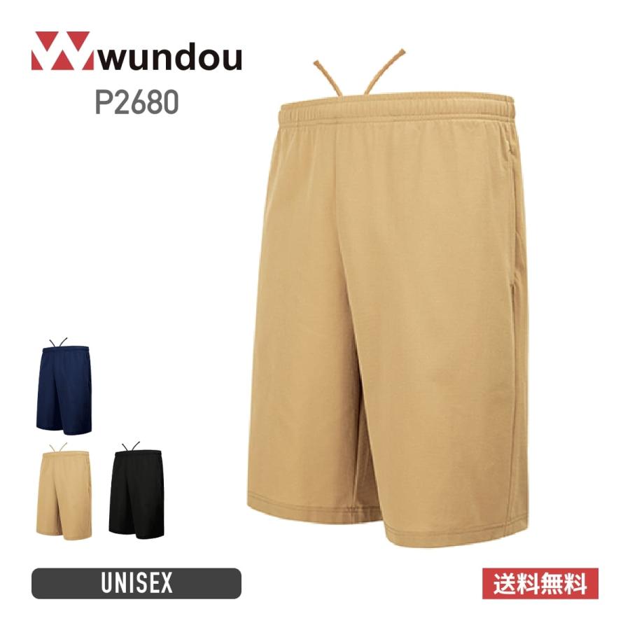 wundou ハーフパンツ メンズ ウンドウ トラベラーハーフパンツ P2680
