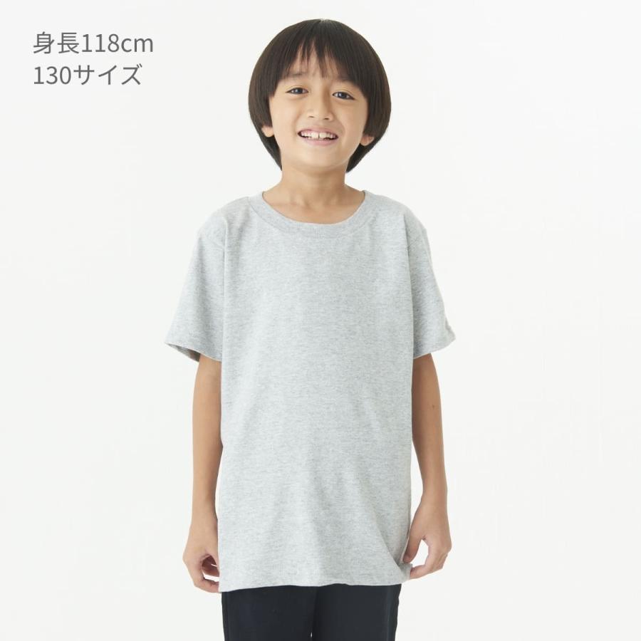 tシャツ 半袖 Printstar プリントスター 5.6オンス ヘビーウェイト Tシャツ キッズ 00085-CVT ジュニア 子供 スポーツ ダンス 運動会 文化祭 イベント｜t-shirtst｜10