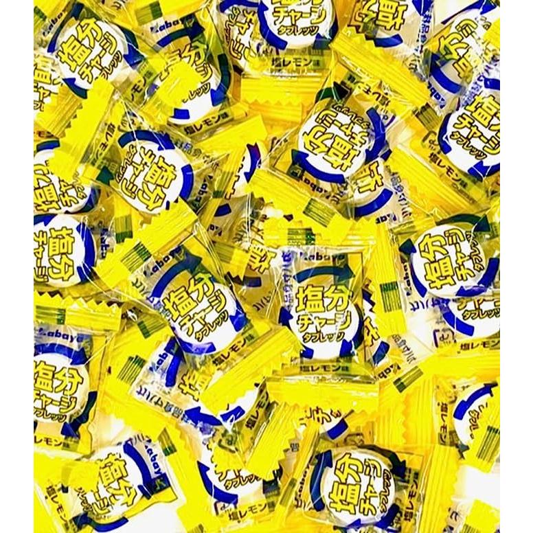 カバヤ 塩分チャージタブレッツ 塩レモン味 500g×2袋 合計1kg 約333粒  (賞味期限2026年11月/期限管理シール付) 大容量 業務用 塩分チャージタブレット｜t-shopjapanonline2｜02