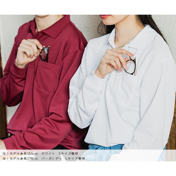 glimmer（グリマー） ポロシャツ 長袖 メンズ レディース 大きいサイズ