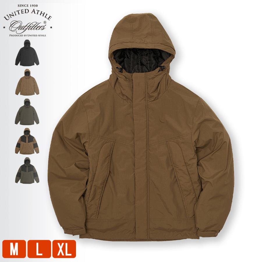 パーカー メンズ レディース ユナイテッドアスレ United Athle ウォーム シェル パーカ 中綿入 最高級