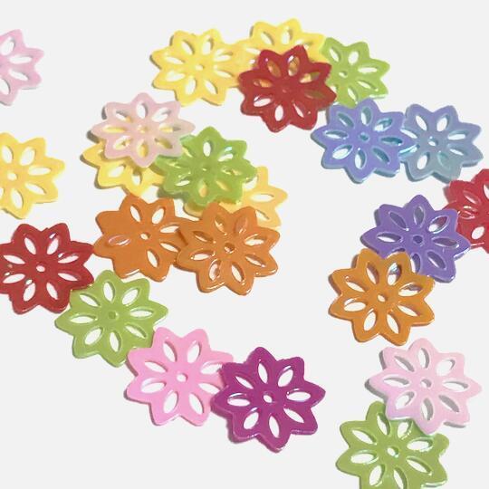 フラワーのホログラムy 花 ミルキー カラーミックス レジン封入 春モチーフ パーツ ハンドメイド Hanay 色彩キューブ 通販 Yahoo ショッピング