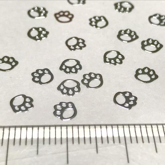 3dネイルパーツ ねこ 肉球 黒猫 ネイルパーツ 3dネイルパーツ ネイルパーツ 肉球 ねこ - メルカリ