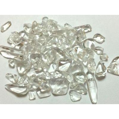20g】天然水晶のさざれ石/3A/天然石/パワーストーン/レジン封入/クリア 