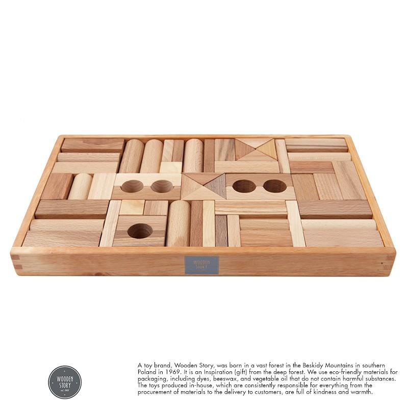 Wooden Story ウドゥン ストーリー ボードゲーム 大人 海外 ナチュラル ブロック 54pcs おしゃれ 木製 面白い 子供 Ka メンズバッグ専門店 紳士の持ち物 通販 Yahoo ショッピング