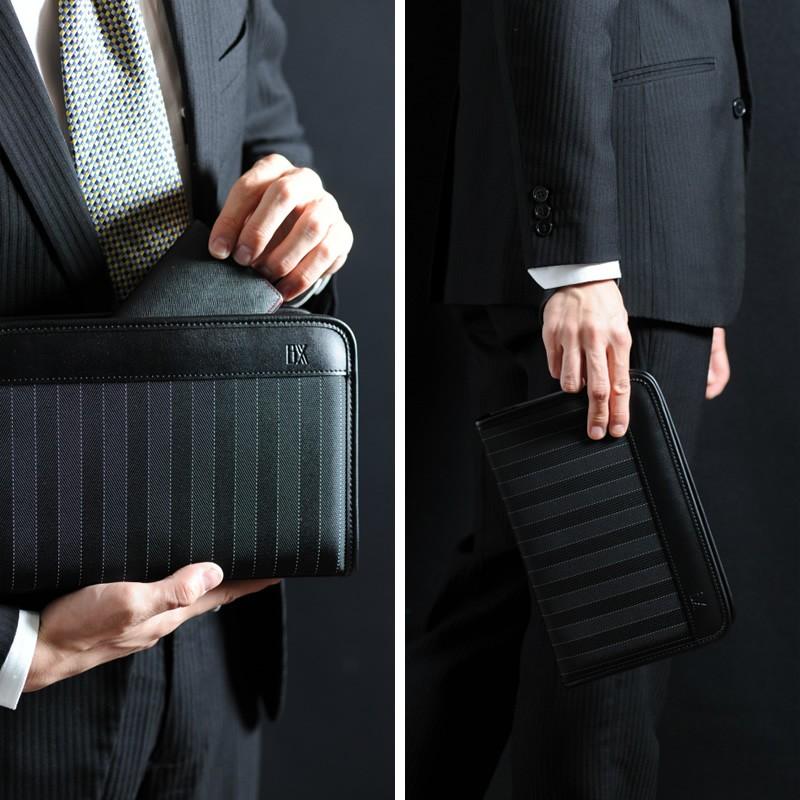 セカンドバッグ メンズ Baggex クラッチバッグ Jade ストライプ 結婚式 普段使い 冠婚葬祭 A5 Mts 0356 メンズバッグ専門店 紳士の持ち物 通販 Yahoo ショッピング