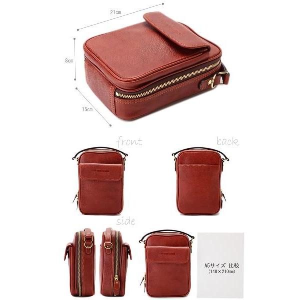 Luggage AOKI 1894 青木鞄 Lugard 本革ショルダーポーチ メンズ レザー 