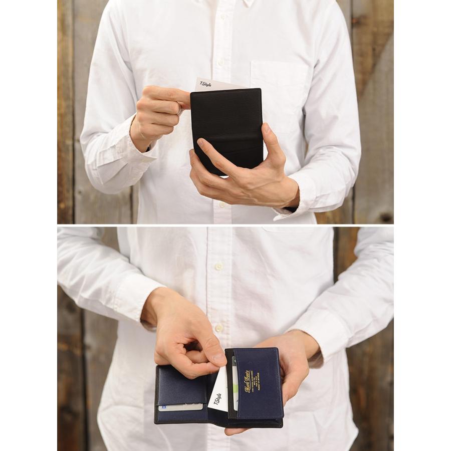 Mark Boots 鹿革名刺入れ 本革 日本製 ディアスキン : メンズ