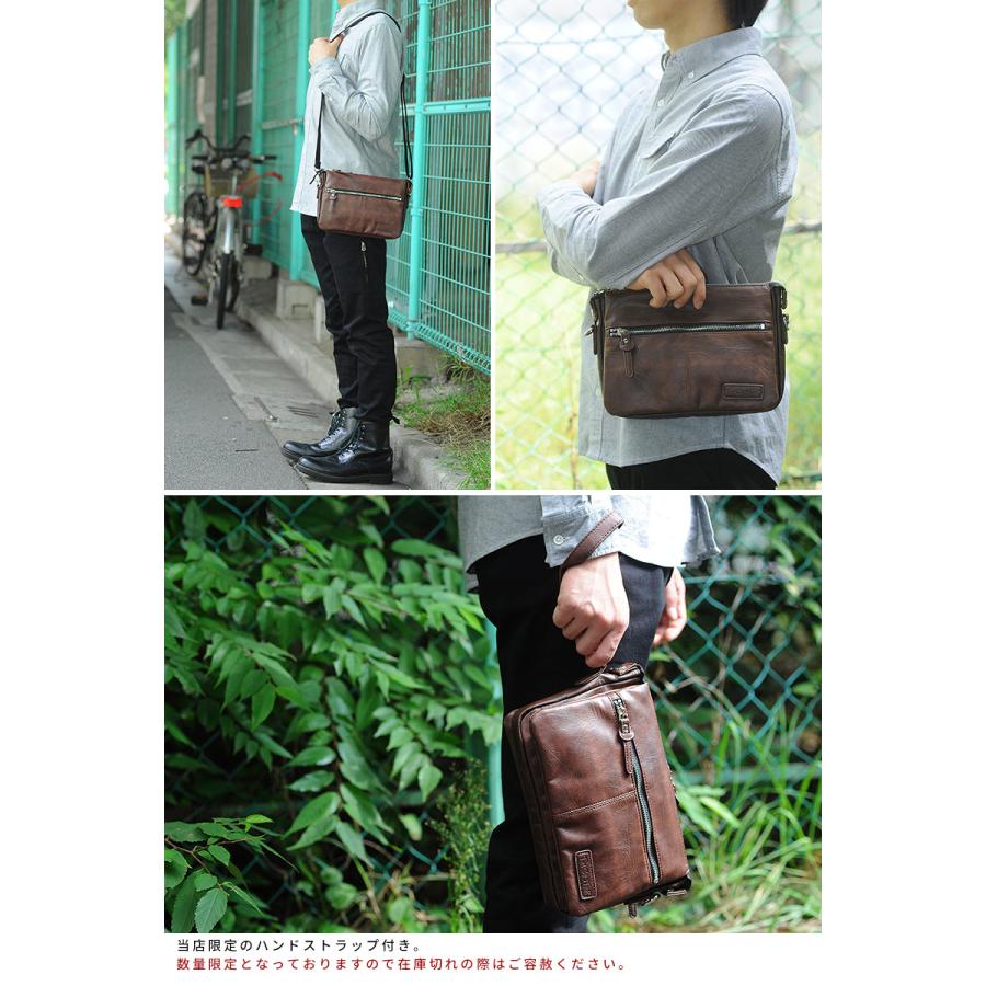 TRICKSTER（トリックスター） ミニショルダーバッグ メンズ 多収納