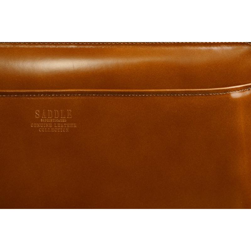 SADDLE 天然木ハンドル牛革口割れダレスバッグ メンズ ダレス SADDLE 天然木ハンドル牛革口割れダレスバッグ メンズ ダレス