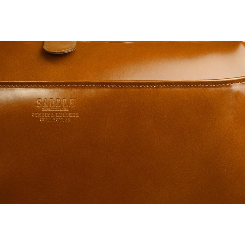 ダレスバッグ 本革 メンズ SADDLE 牛革ダレスバッグ 天然木ハンドル