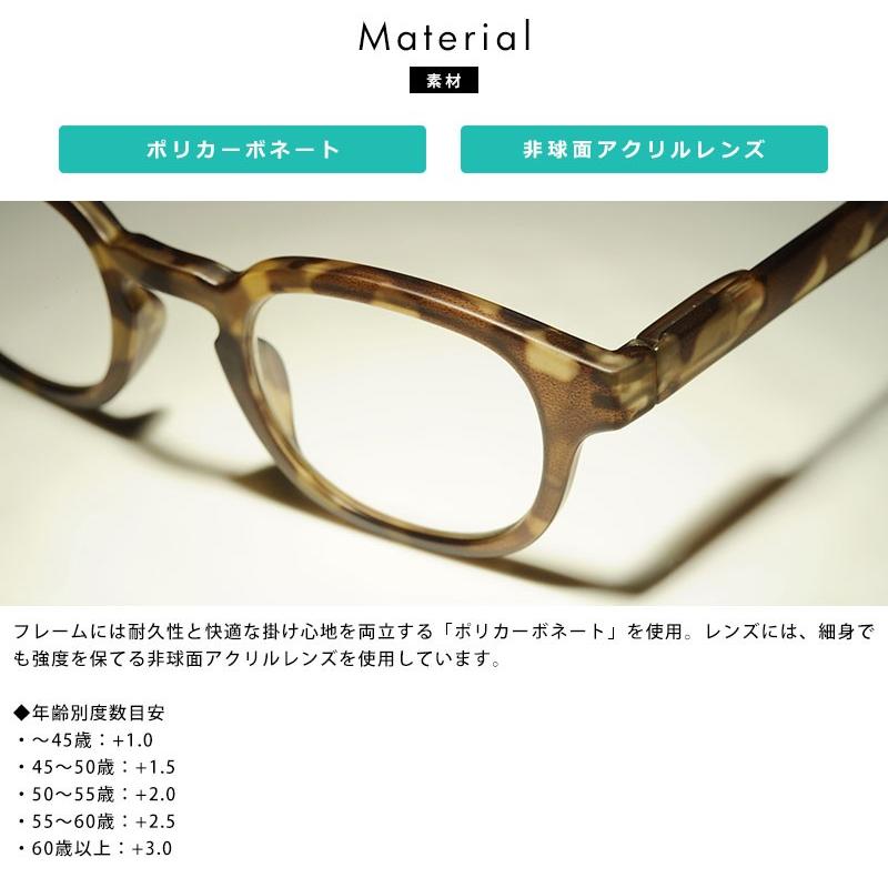 老眼鏡 おしゃれ メンズ Have A Look リーディンググラス TypeC  カジュアル かっこいい 人気 ギフト｜t-style｜11