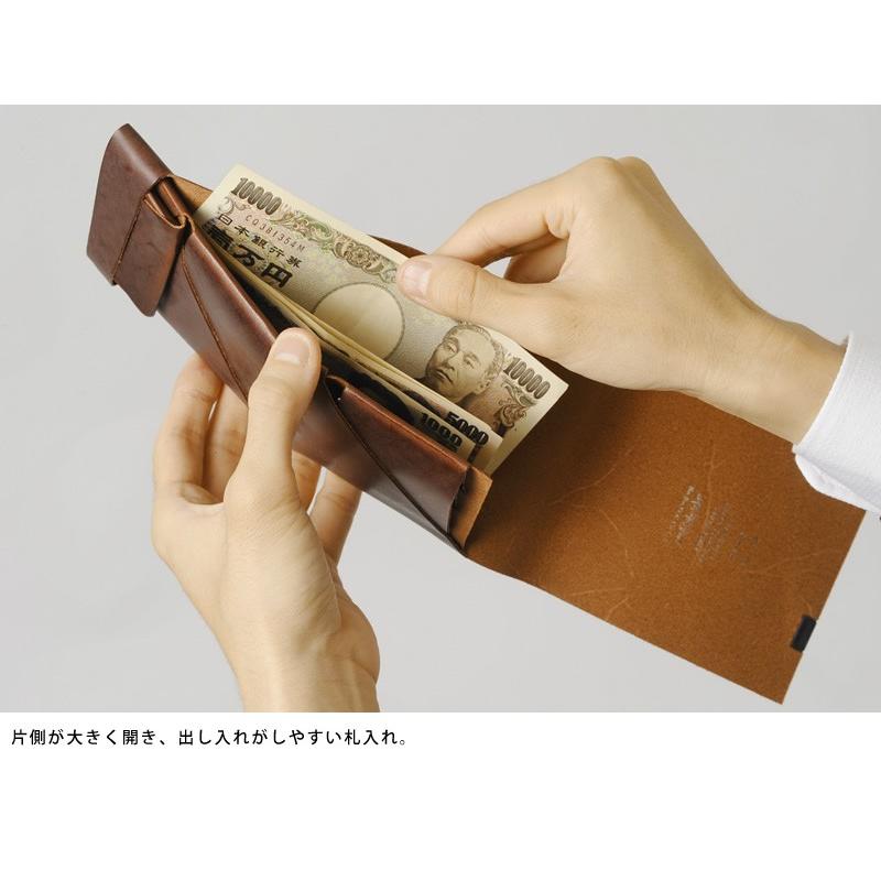 所作 財布 shosa 二つ折り財布 メンズ 本革 2.0 ブライドルレザー 薄い