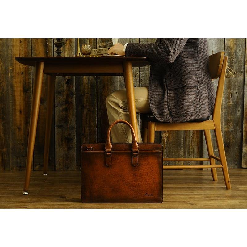 Luggage AOKI 1894 青木鞄 Lugard 本革ビジネスバッグ メンズ A4 日本