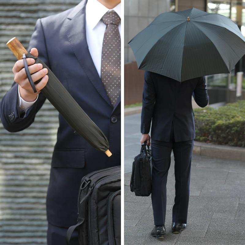 傘 折りたたみ 日本製 メンズ 前原光榮商店 8本骨グラスファイバー