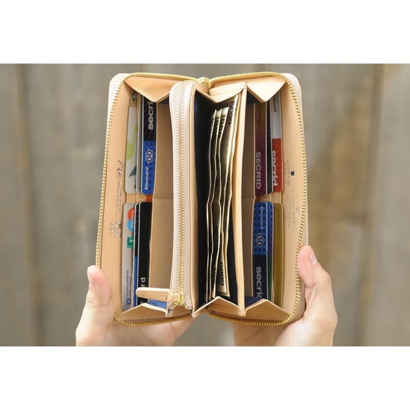 三郎兄さん様オーダー用　ナチュラルコードバン　ラウンドファスナー長財布 三郎兄さん様オーダー用 ナチュラルコードバン ラウンドファスナー長