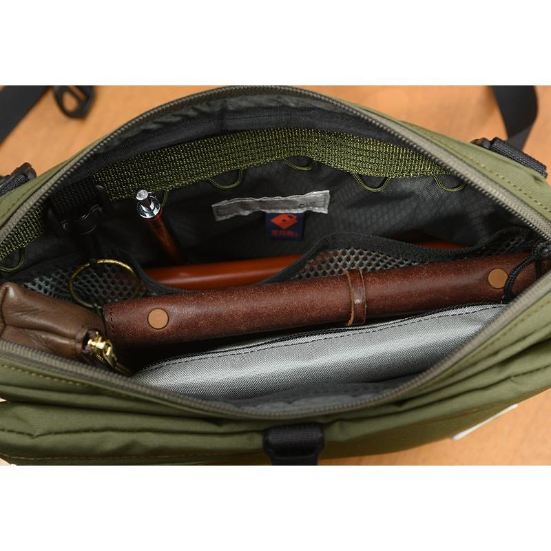 ショルダーバッグ ミニ メンズ 豊岡鞄 CIE WEATHER SD 斜め掛けバッグ