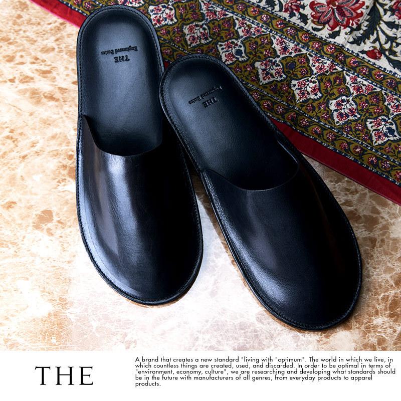 スリッパ メンズ 日本製 The ザ 気分を高める レザースリッパ Slippers 室内 おしゃれ 革 メンズスリッパ 室内履き Mts 3758 メンズバッグ専門店 紳士の持ち物 通販 Yahoo ショッピング