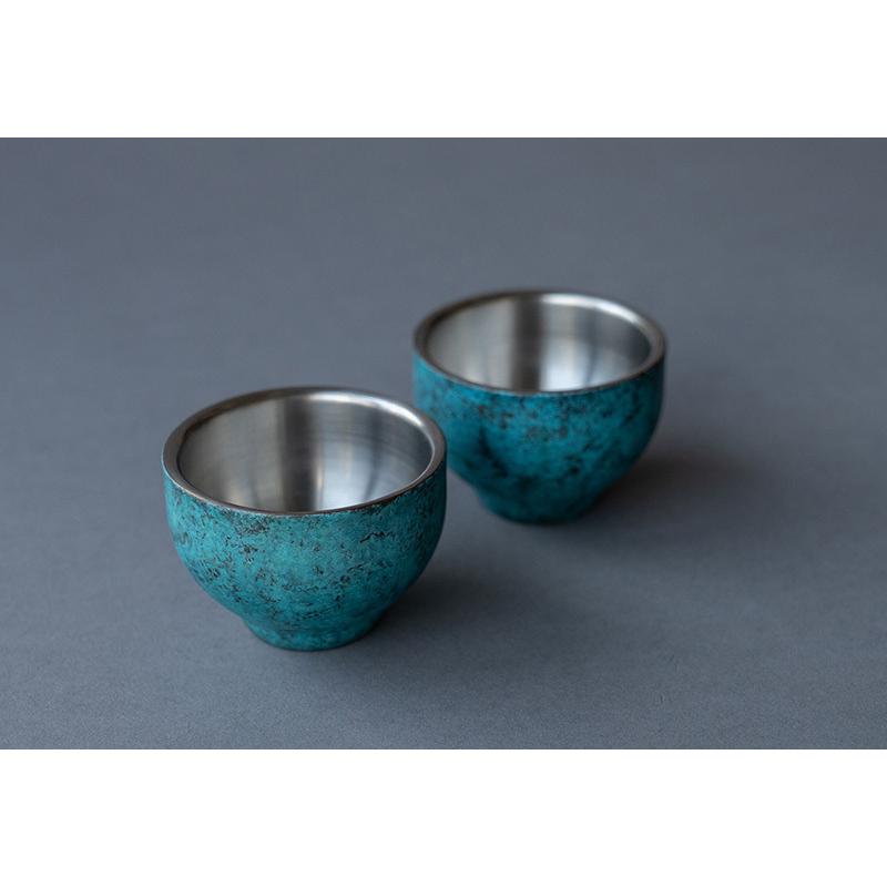 ぐい呑み おしゃれ 日本製 高級 折燕 ORI-EN ステンレス製 真空二重