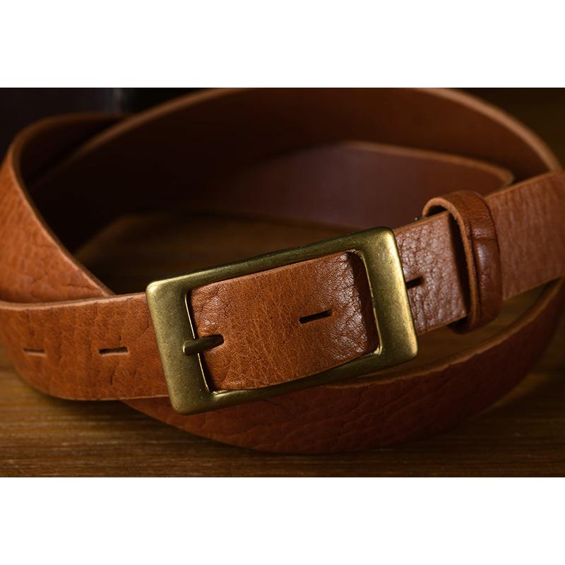 ベルト メンズ カジュアル 本革 KIGO ヴィンテージバックルベルト 幅30mm Vintage Buckle Belt おしゃれ 日本製 牛革 かっこいい 大人 男性｜t-style｜06