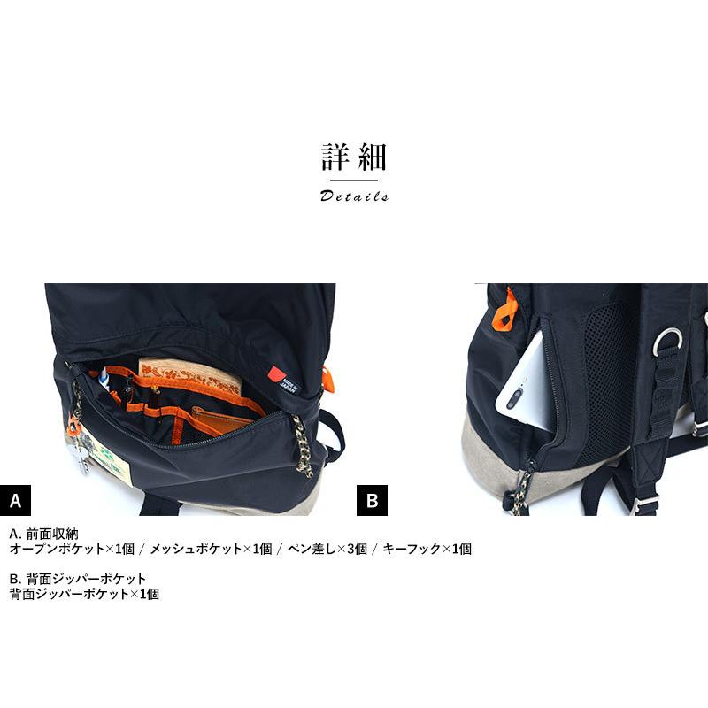リュック ナイロン メンズ 日本製 豊岡鞄 × WALK ABOUT リュックサック 