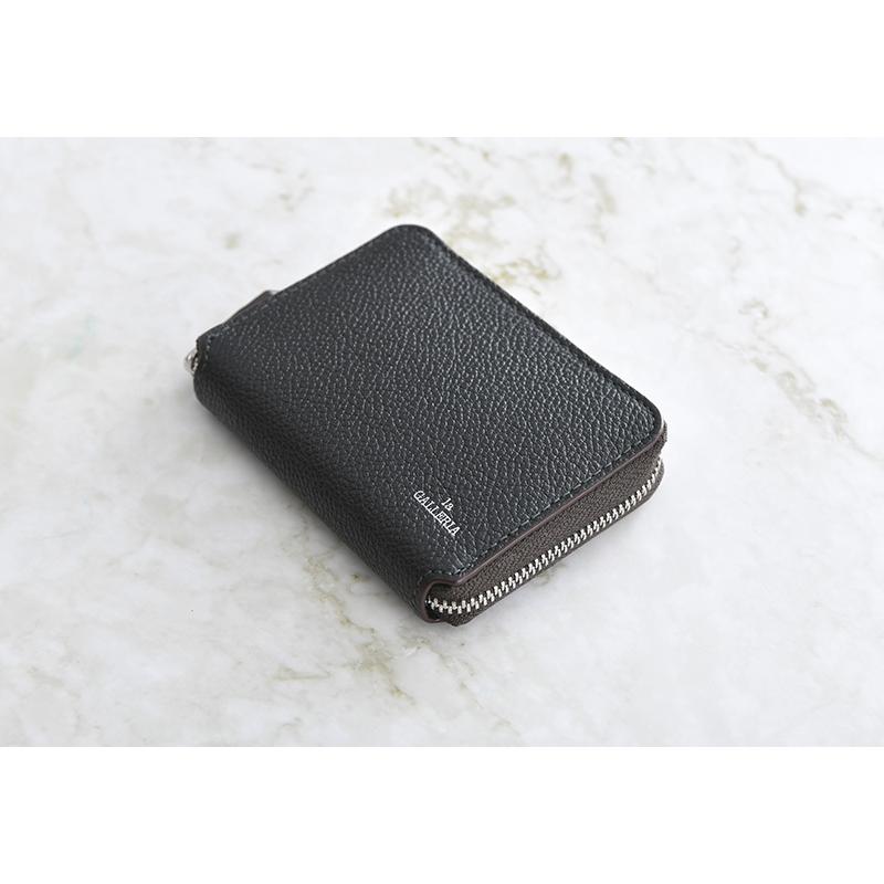 青木鞄 la GALLERIA GENERICO キーリング付きラウンドファスナー小銭