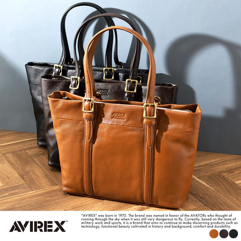 トートバッグ 本革 おしゃれ AVIREX BULTO レザー トート メンズ 