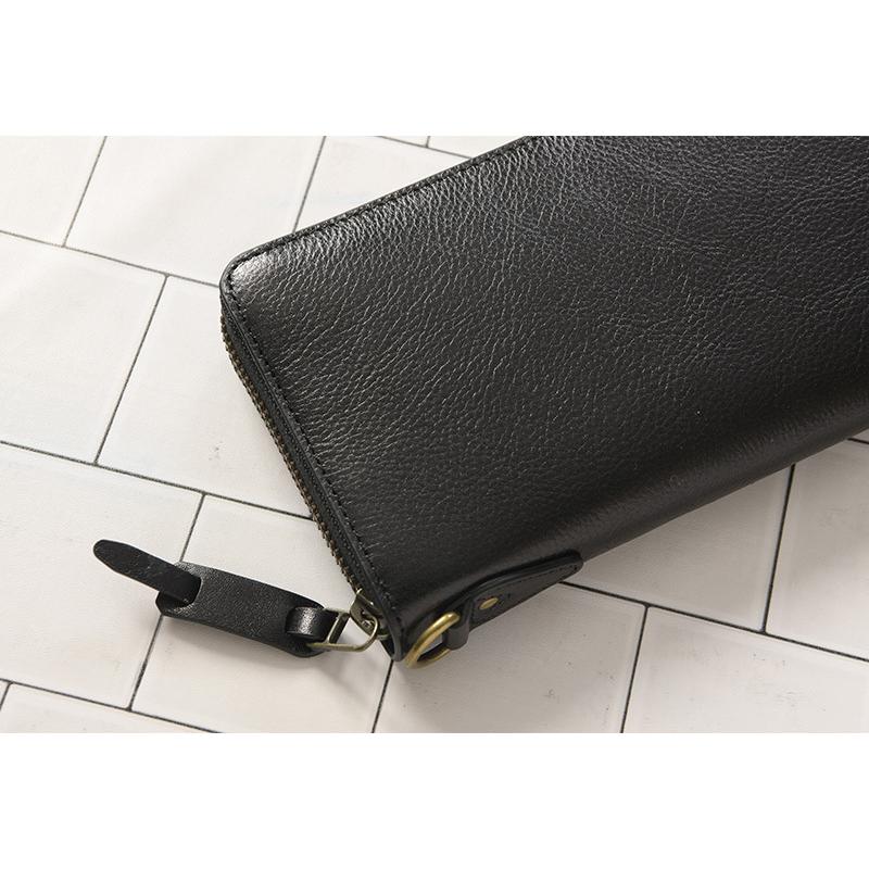 長財布 ラウンドファスナー メンズ 本革 AVIREX BEIDE イタリアン