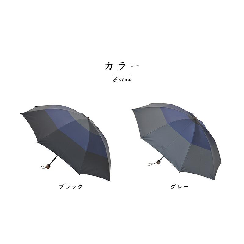 小宮商店 折傘 メンズ 軽量 折りたたみ傘 55cm 8本骨 スリー