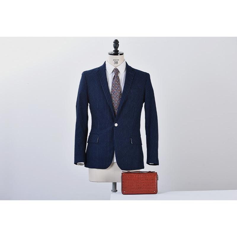 セカンドバッグ おしゃれ 本革 メンズ Kiefer neu クロコ型押し