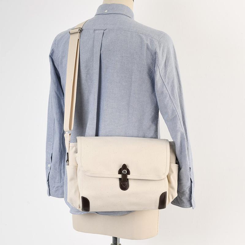 豊岡鞄 横型ショルダーバッグ Stitch-on  おしゃれ かっこいい カジュアル 普段使い かばん 40代 50代 60代  【送料無料】 斜めがけバッグ メンズ 日本製 豊岡鞄 横型ショルダーバッグ Stitch-on