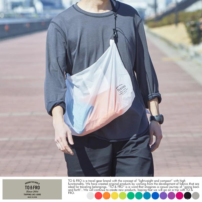 TO&FRO 選べる 14色 ULTIMATE LIGHT SHOULDER BAG 軽量