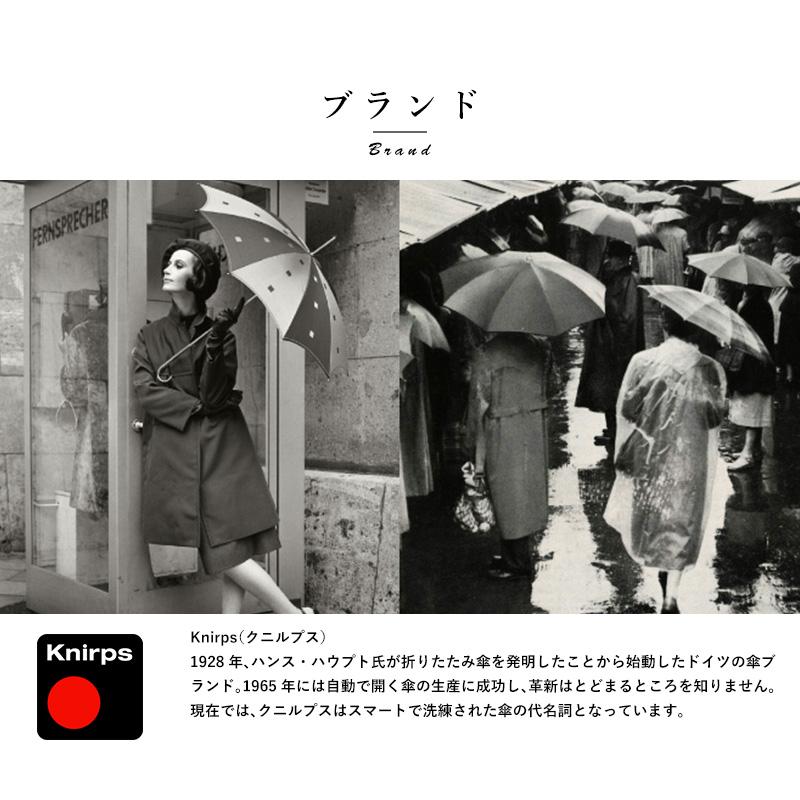 Knirps クニルプス T.220 自動開閉 折りたたみ傘 8本骨 53cm ピン