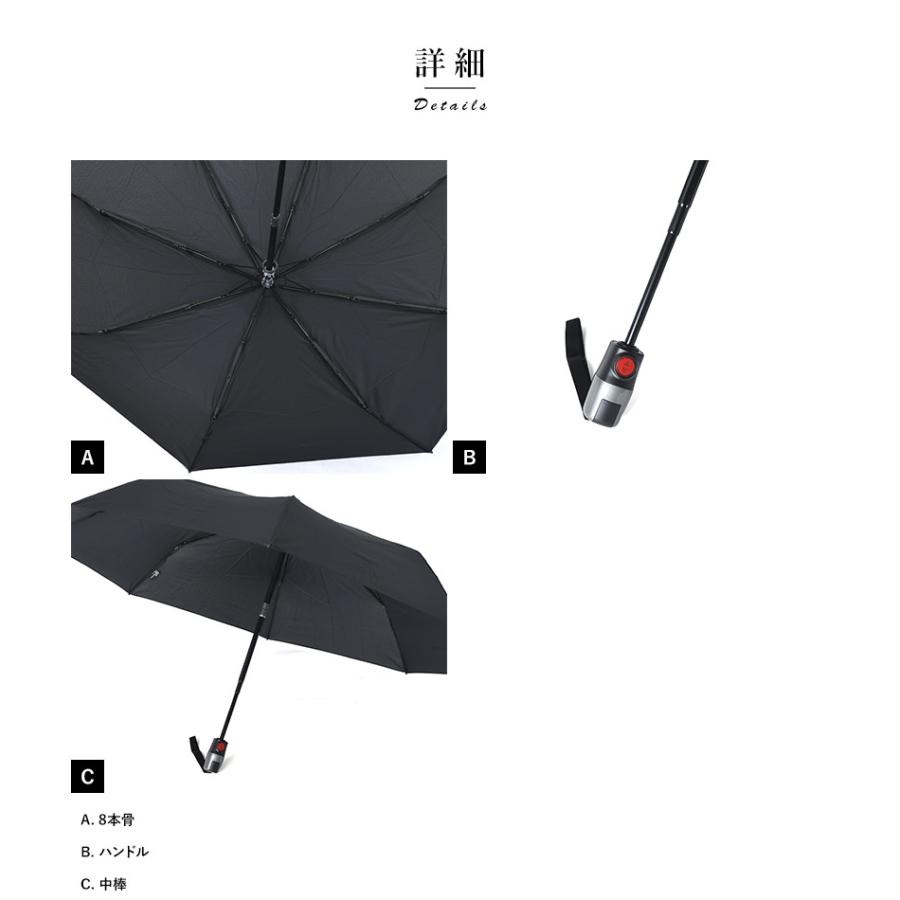 Knirps T.320 自動開閉 折りたたみ傘 8本骨 58cm  メンズ 大きい おしゃれ 風に強い 折り畳み傘 ワンタッチ ビジネス クニルプス  【送料無料】 Knirps クニルプス T.320 自動開閉 折りたたみ傘 8本骨 58cm メンズ