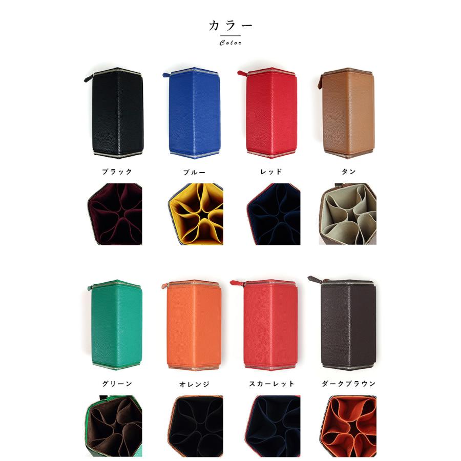 DITA メガネケース 5本収納 DITA メガネケース 5本収納 Leather 5 Frame Collectors Case - DITA