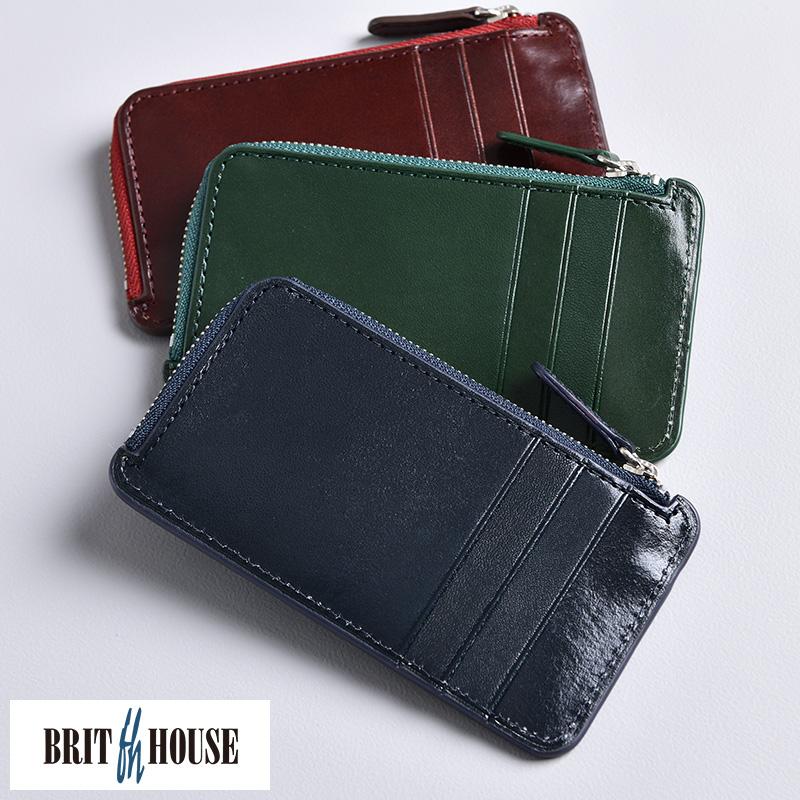薄い財布 メンズ 日本製 BRIT HOUSE フラグメントケース