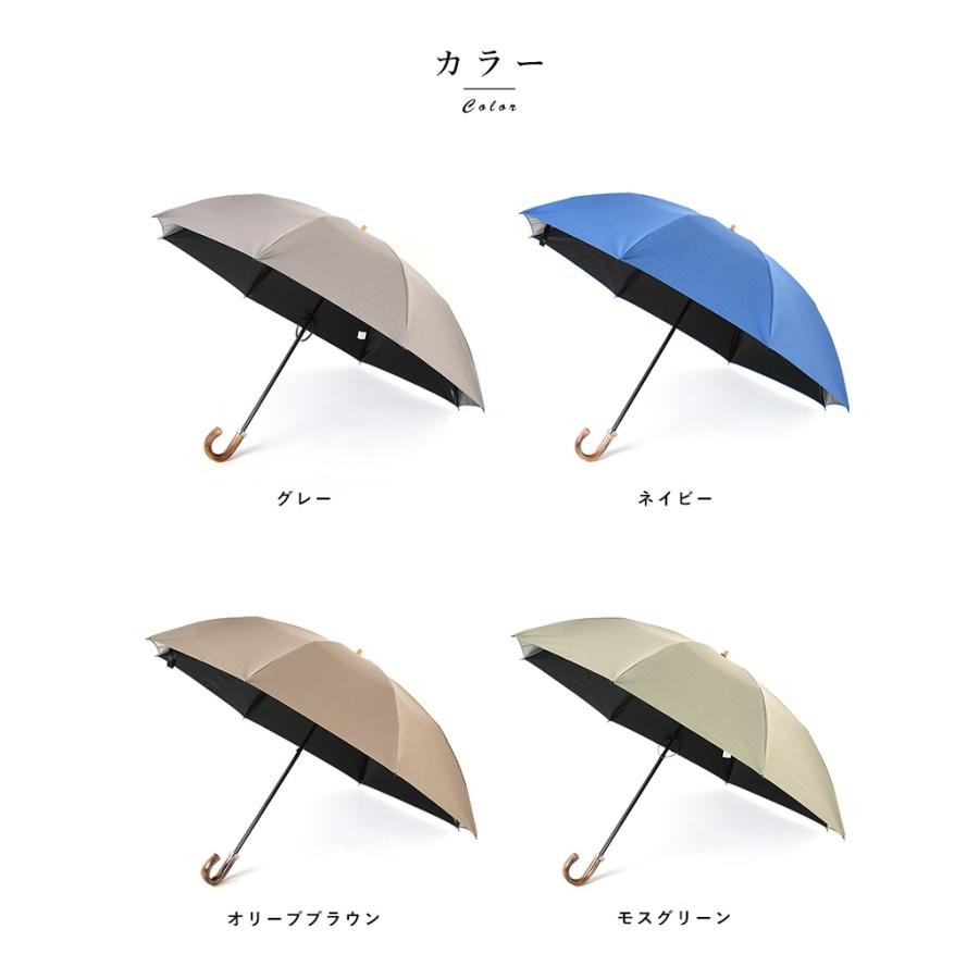 メンズ 傘 日本製 大人 小宮商店 晴雨兼用 2way折りたたみ傘 8本骨