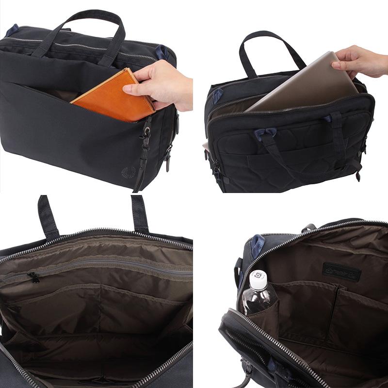 Pid 2wayビジネスバッグ nove メンズ ブリーフケース ショルダー付き