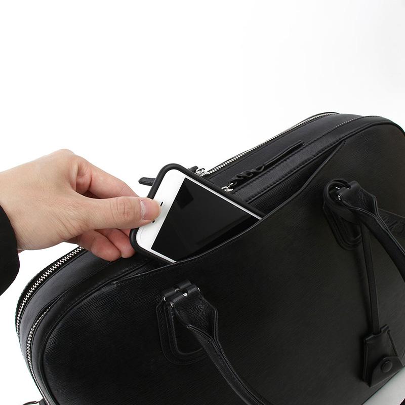 Pid 2way2層レザーブリーフケース cloche メンズ ビジネスバッグ