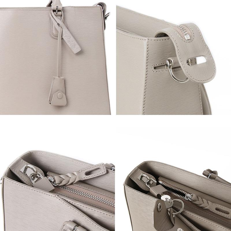 Pid 2wayレザートートバッグ cloche  メンズ ビジネストートバッグ ファスナー付き 本革 レザー A4 B4 シンプル おしゃれ 男性 通勤バッグ  【送料無料】 Pid 2wayレザートートバッグ cloche メンズ ビジネストートバッグ