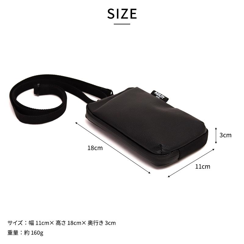 AGILITY パークポシェット ラークマイルド スマホショルダー メンズ