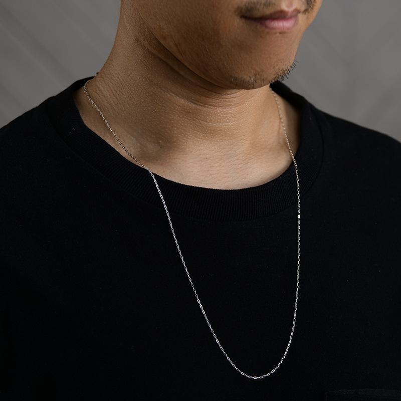 エディフィス　シルバー　メガネチェーン メガネチェーン メンズ シルバー シンプル DANTE グラスチェーン