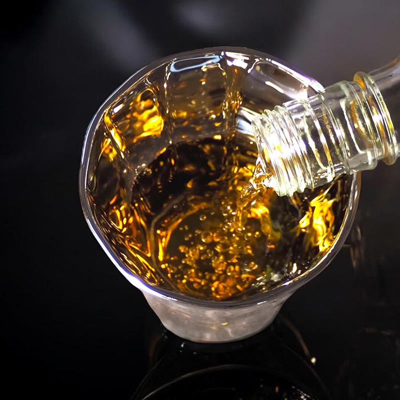 お酒 グラス おしゃれ 日本製 PROGRESS ロックグラス Rex 265ml チタングラス コップ 酒器 焼酎 ウイスキー プレゼント ギフトの画像