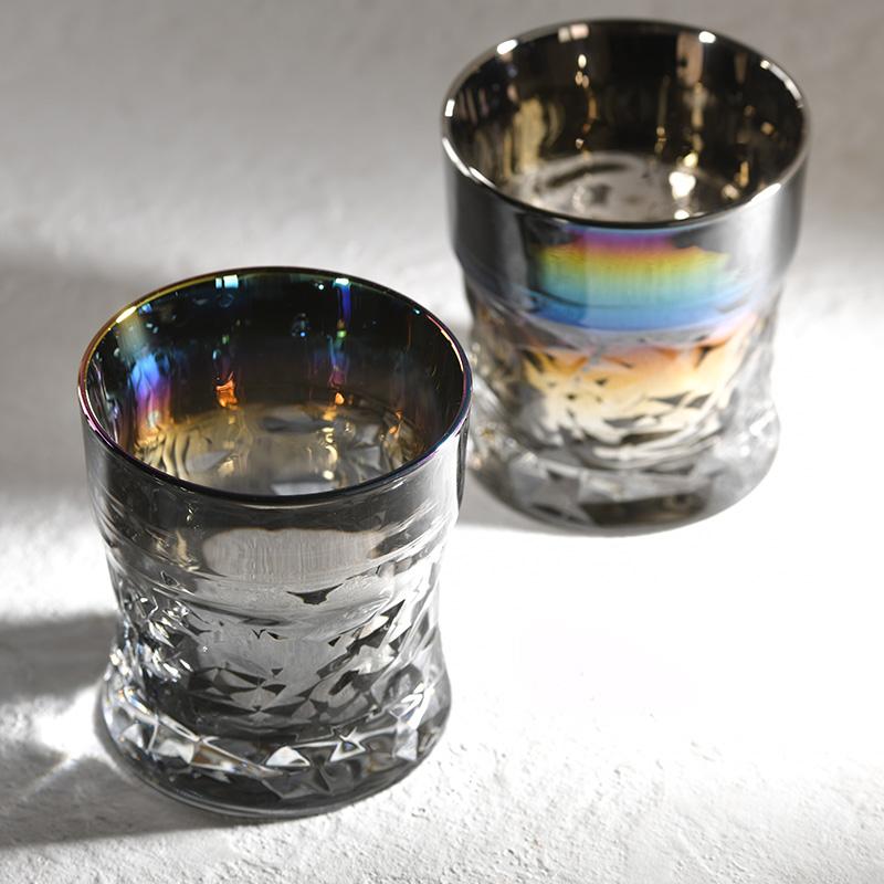 お酒 グラス おしゃれ 日本製 PROGRESS ロックグラス Titan 320ml