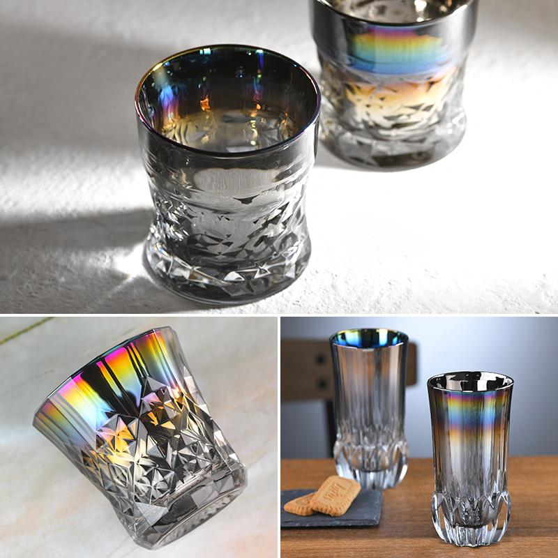 お酒 グラス おしゃれ 日本製 PROGRESS ロックグラス Titan 320ml